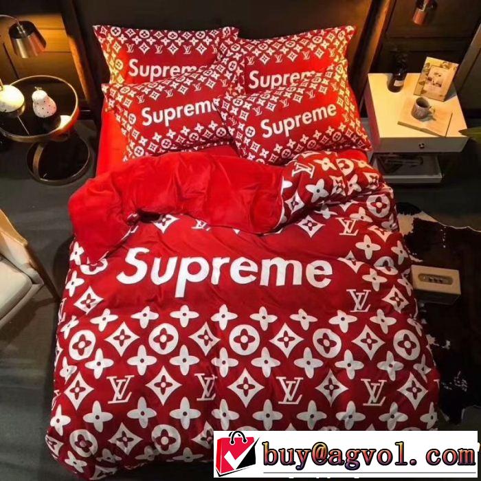 LOUIS VUITTON2018年秋冬シーズン2色可選 寝具 4点セット ルイ ヴィトン有名人同じアイテム