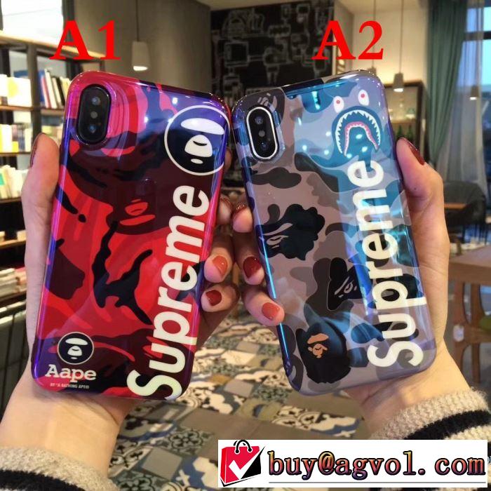 4色可選 シュプリーム SUPREME 2018夏の定番新品到来! 大人キレイめ iphone6 ケース カバー