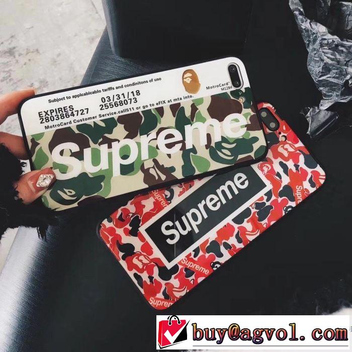 18ＳＳ美品 iphone6 シュプリーム SUPREME ケース カバー 2色可選 希少価値大