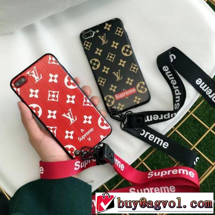 上品でベーシック シュプリーム SUPREME 2018人気の主流アイテム iphone6 ケース カバー 2色可選