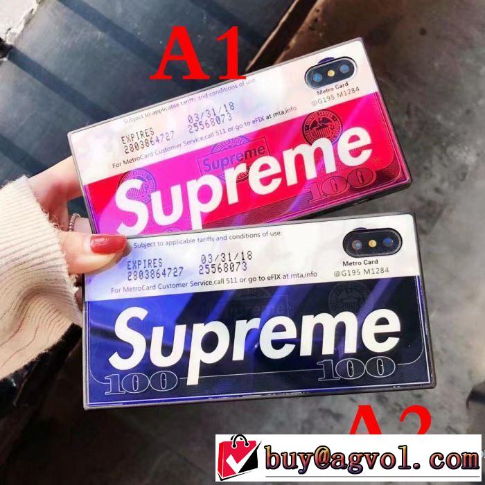 2色可選 シュプリーム SUPREME 2018年春夏シーズン iphone6 ケース カバー 長く使える！