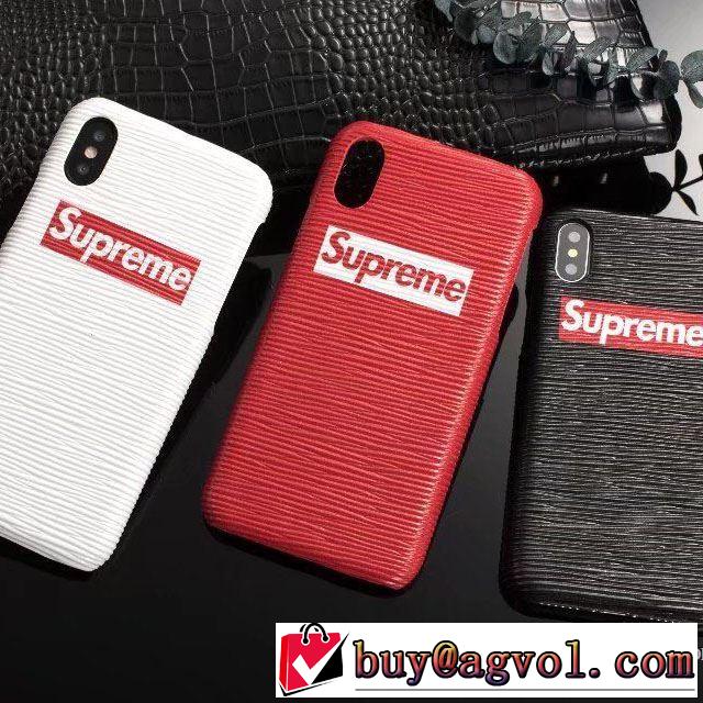 ファッショニスタ愛用 シュプリーム SUPREME 2018新品入荷 iphone6 plus ケース カバー 3色可選