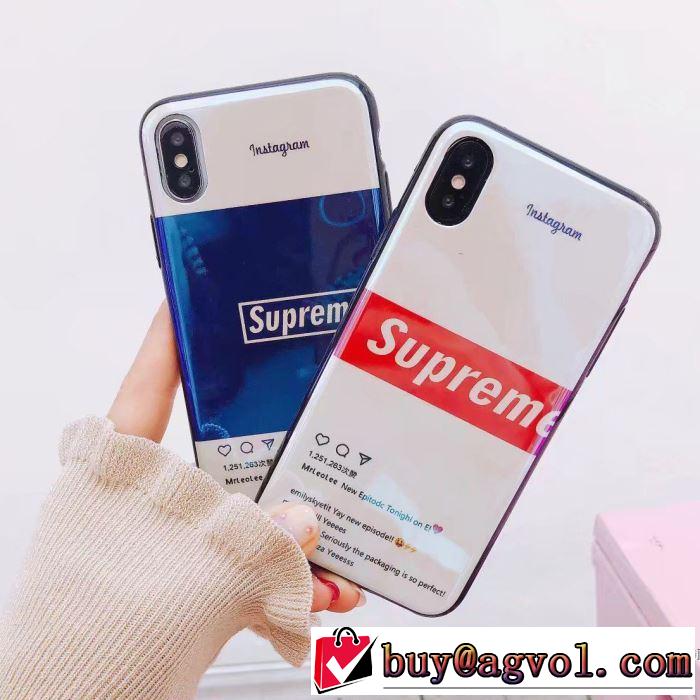 先行受注 シュプリーム SUPREME 2018人気の主流アイテム iphone6 plus ケース カバー 2色可選