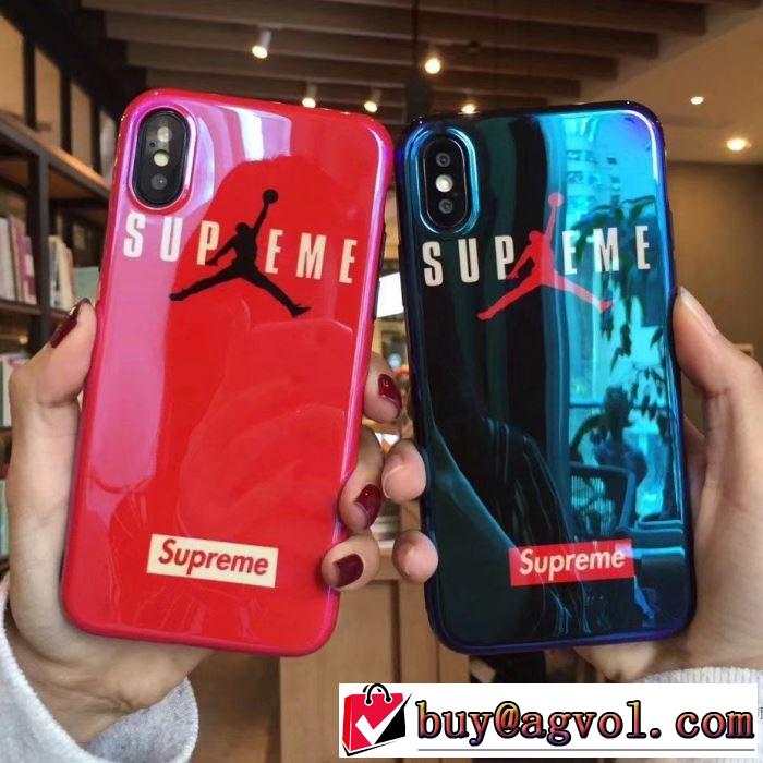 高感度アイテム シュプリーム SUPREME 2018年春夏入荷 iphone7 ケース カバー 2色可選
