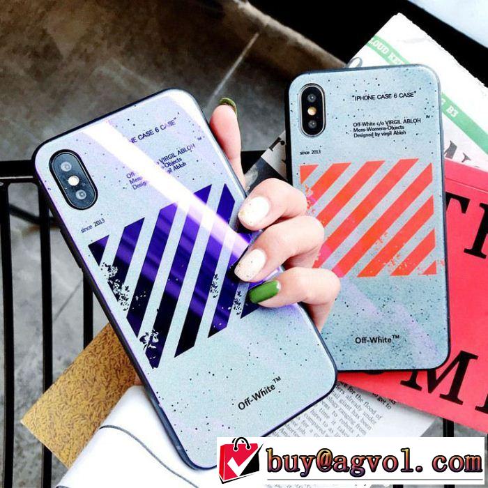 Off-White オフホワイト iphone6 ケース カバー 2018夏の定番新品到来! 2色可選 主役級のアイテム