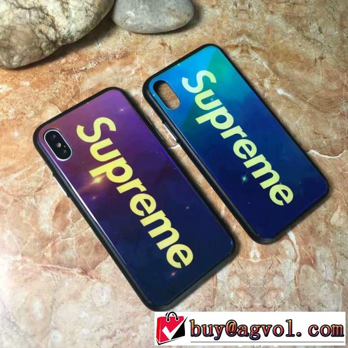 ファッションスタッズ シュプリーム SUPREME 2018夏の定番新品到来! iphone6 ケース カバー 2色可選