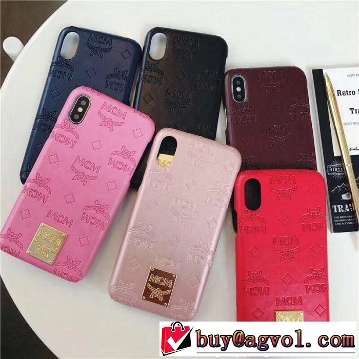 エムシーエム iphone ケース コピーMCM iphonexrケースiphonexrカバー携帯ケースおしゃれかっこいいスマホケース全6色
