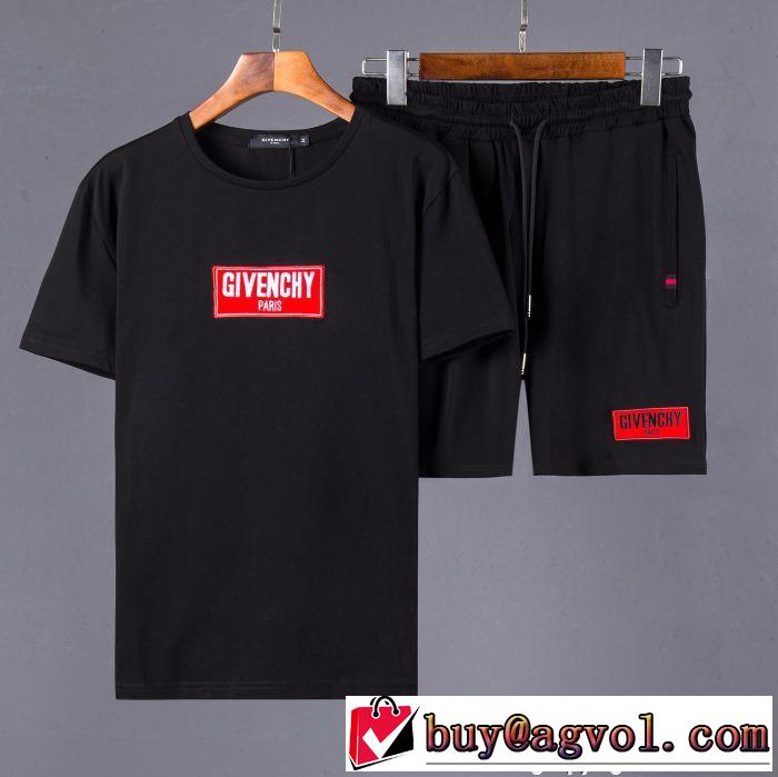 上下セット 期間限定セール 半袖Tシャツ 2018年春夏入荷 ジバンシー GIVENCHY 2色可選