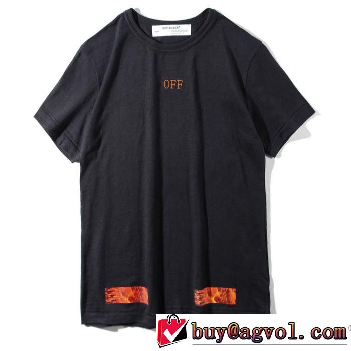 大人気☆NEW!! 2018春夏新作Off-White オフホワイトTシャツ/半袖爆発的通販