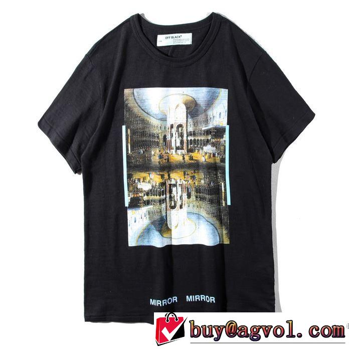 ～希少 Off-White2018春夏新作2色可選 オフホワイト Tシャツ/半袖SALE!今季