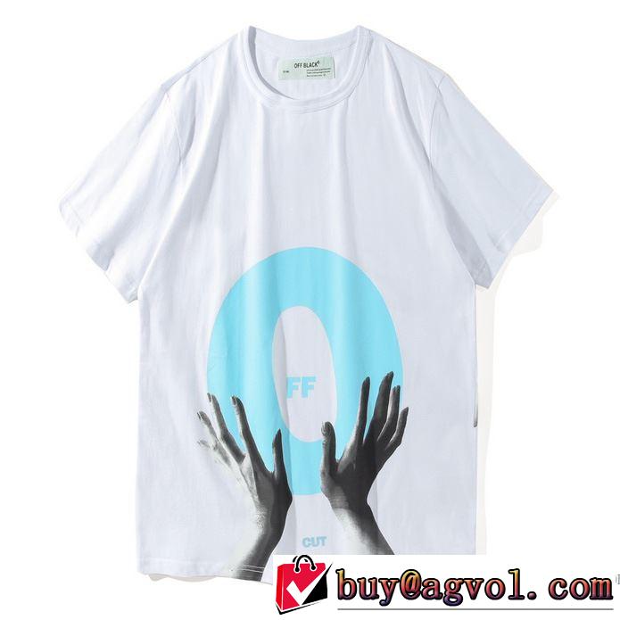 美品！2018春夏新作2色可選 Off-White オフホワイト Tシャツ/半袖売れ筋！