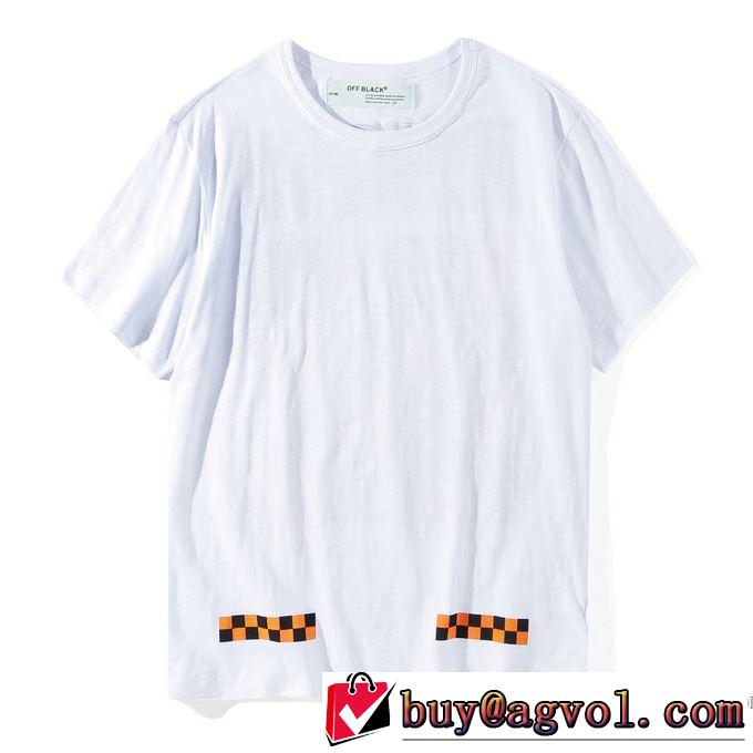 SALE!今季 2018春夏新作Off-White オフホワイトTシャツ/半袖2色可選大人気なレットショップ