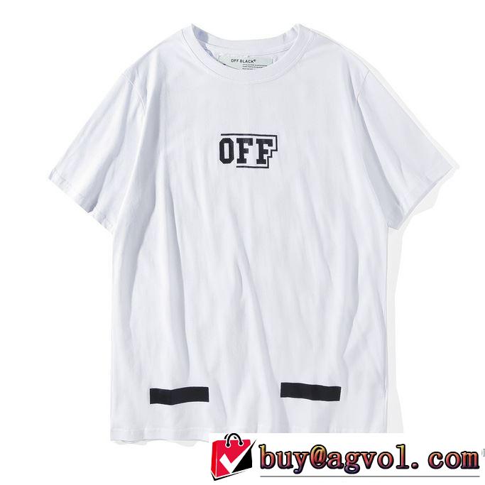 ◆モデル愛用◆  2018春夏新作Off-White オフホワイトTシャツ/半袖