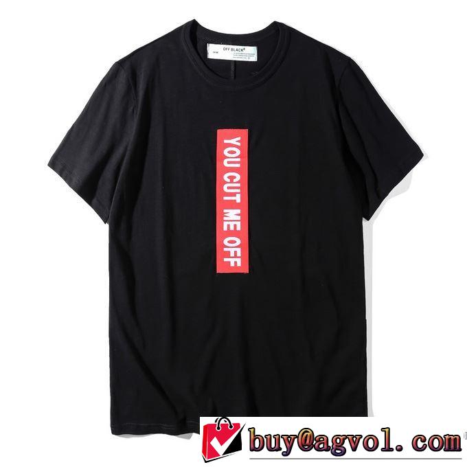 Off-White オフホワイト Tシャツ/半袖人気商品登場2018春夏新作2色可選