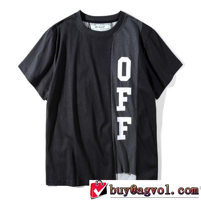 Tシャツ/半袖2018春夏新作 Off-White オフホワイト上質 大人気！