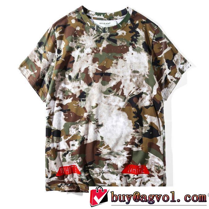 オフホワイト絶大な人気を誇るTシャツ/半袖2018春夏新作 Off-White