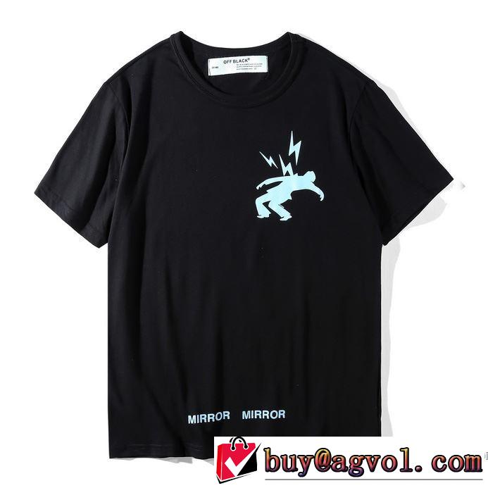 2018春夏新作2色可選 Off-White オフホワイト Tシャツ/半袖人気商品登場