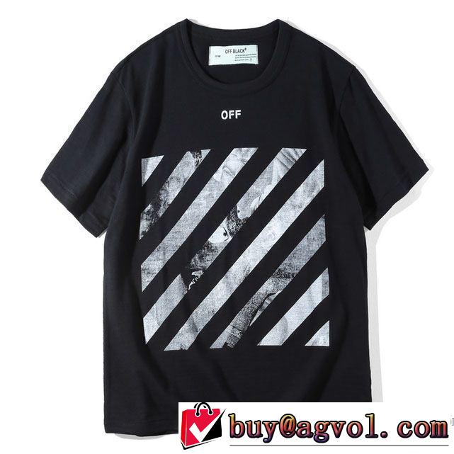 Off-White オフホワイト オリジナル 2018年春夏シーズン 半袖Tシャツ 2色可選 高級感が漂う