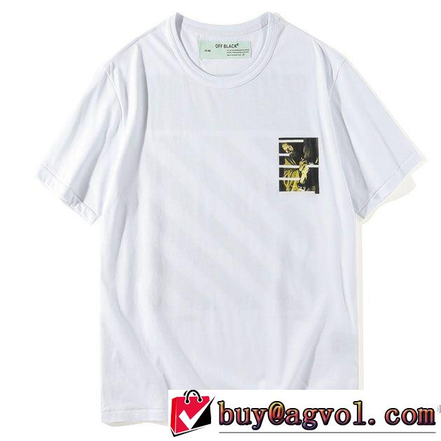 2色可選 Off-White オフホワイト 2018年人気満々のブランド 半袖Tシャツ 流行の注目ブランド