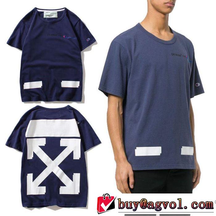 多色可選 Off-White オフホワイト 18ＳＳ美品 超激安価格 高感度アイテム 半袖Tシャツ