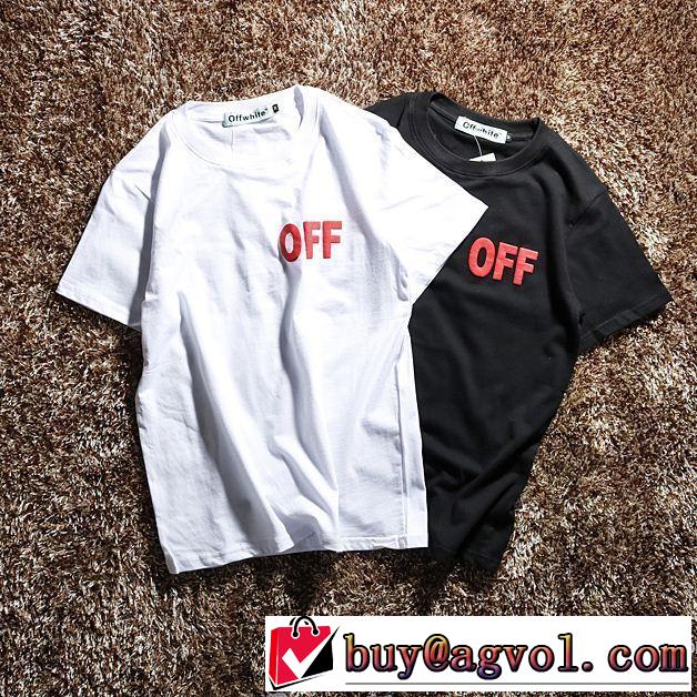 Off-White オフホワイト すっかり定番化 半袖Tシャツ 2色可選 2018年人気満々のブランド