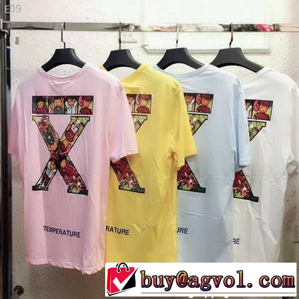 2018新品入荷半袖Tシャツ Off-White オフホワイト 4色可選ファッション度アップ