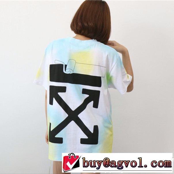 Off-White 人目を引く存在感 オフホワイト半袖/Tシャツファッション度アップ