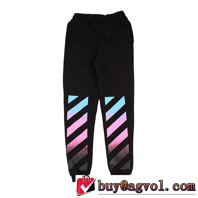 今年っぽくNEWファッションお買い得 Off-White オフホワイト スエットパンツ伸縮性のある