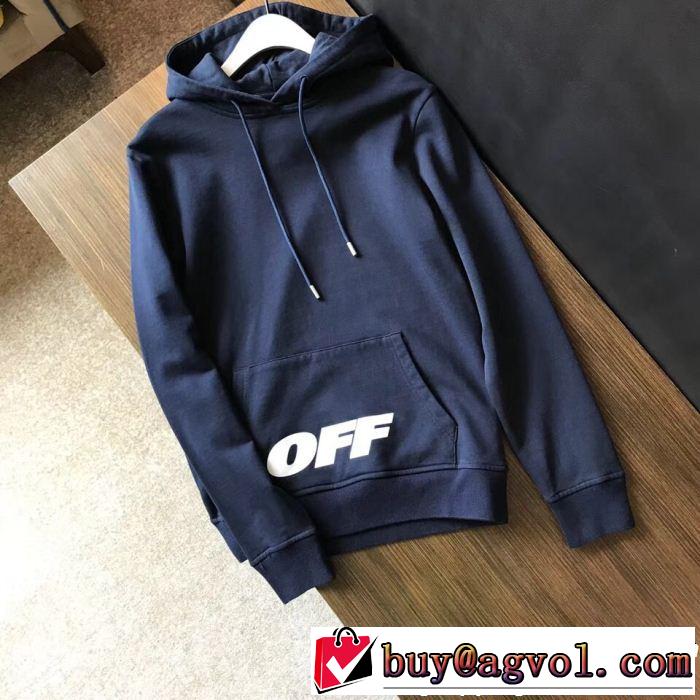 2018人気の主流アイテムパーカー高品質な Off-White オフホワイトカジュアルスタイルに