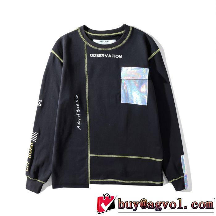  大流行中 Off-White オフホワイト国内完売 プルオーバーパーカー2018年秋冬シーズン