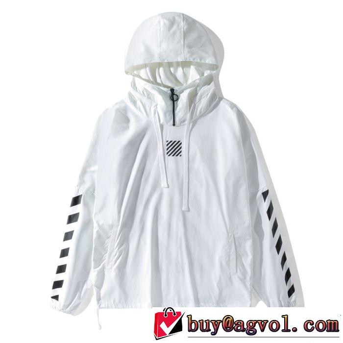 今季大人気新作登場 Off-White オフホワイト2018年秋冬入荷 2色可選 パーカー稀少*入手困難