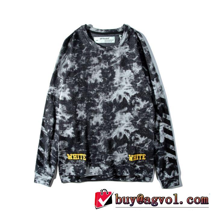  今季大人気新作登場 Off-White 2018新品入荷 オフホワイトプルオーバーパーカー
