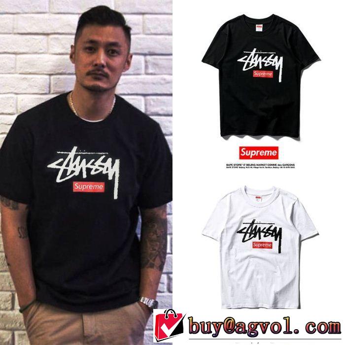 2018年人気満々のブランド ステューシー STUSSY 個性的なモデル 半袖Tシャツ 2色可選