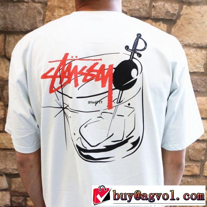 上品でベーシック 半袖Tシャツ 2018年春夏シーズン ステューシー STUSSY 2色可選