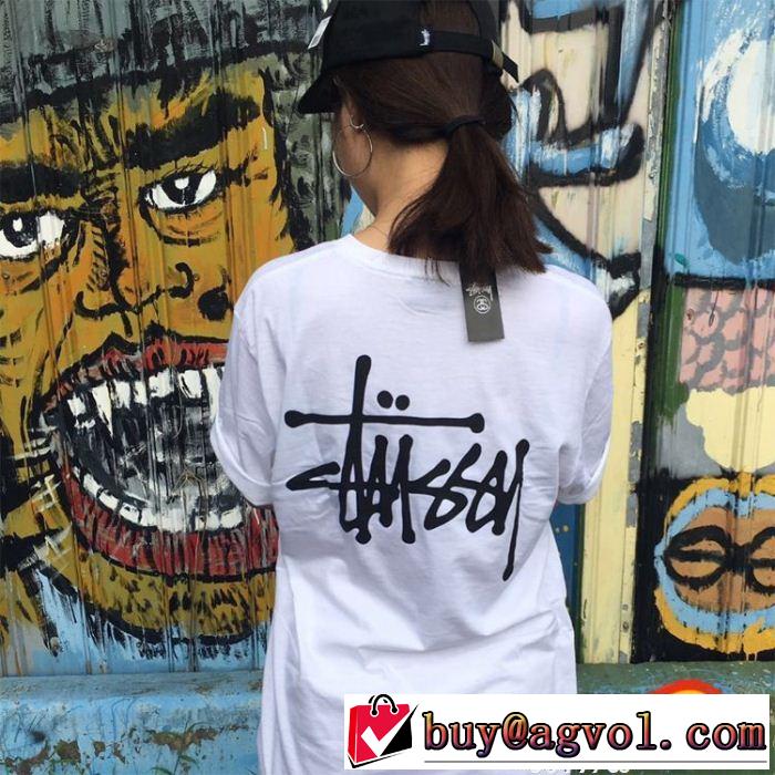  半袖Tシャツ 2色可選 18ＳＳ美品 ファッショニスタ愛用 ステューシー STUSSY