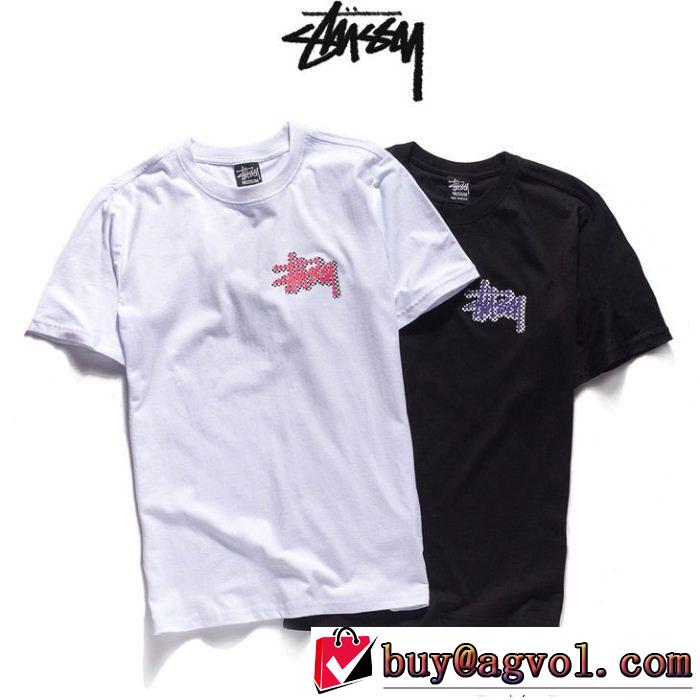  2色可選 ステューシー STUSSY 2018年人気満々のブランド 半袖Tシャツ ストリートファッション