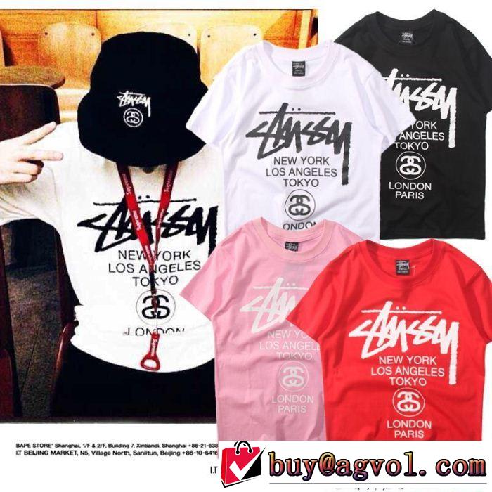 半袖Tシャツ 4色可選 高感度アイテム ステューシー STUSSY 2018年春夏入荷