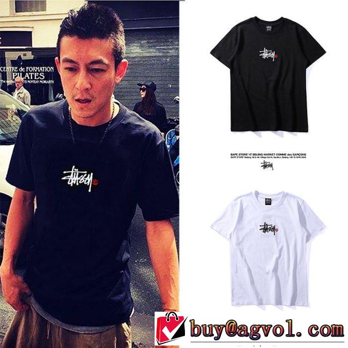 オシャレを満喫できる 18ＳＳ美品 半袖Tシャツ 2色可選 ステューシー STUSSY
