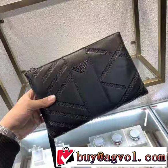 2018年人気満々のブランド 話題の新作到着！アルマーニ ARMANI ポーチ  期間限定セール