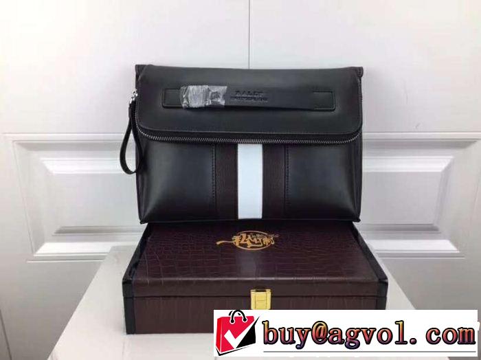バリー バッグ コピーBALLYクラッチバッグレザー大きめ結婚式ビジネスブラックメンズ鞄2018爆買いお買い得