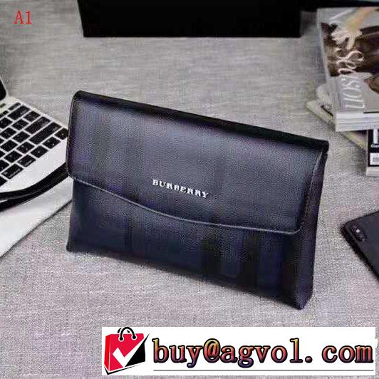  快適さと洗練された表情 バーバリー華やかさ満点  BURBERRY ポーチ 2色可選 新季度 