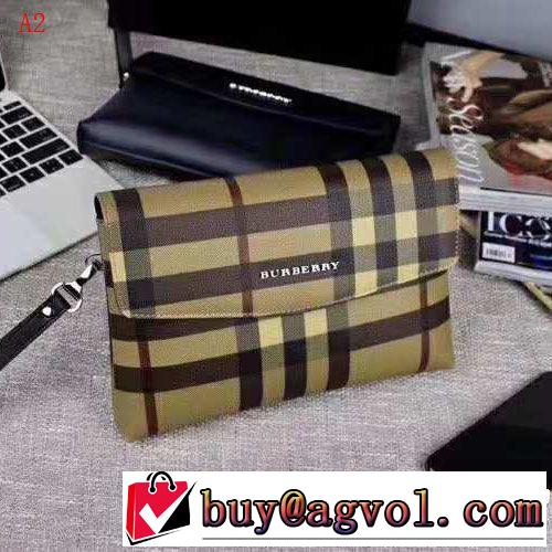 快適さと洗練された表情 バーバリー華やかさ満点  BURBERRY ポーチ 2色可選 新季度