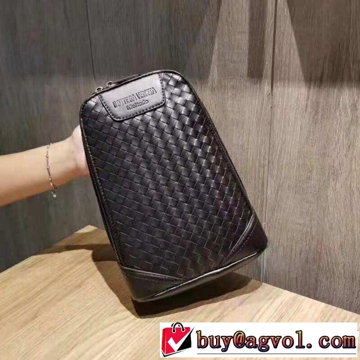 大人っぽく知的な ボッテガ ブランド BOTTEGA VENETA 今季大人気新作登場 ウエストポーチ 希少価値大