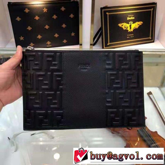  2018新品入荷 フェンディ格好良いアイテム  FENDI 在庫を確保 ポーチ 良好品 
