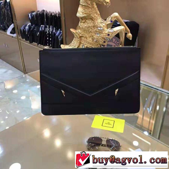  ポーチ 大人キレイめ フェンディ美品*入手困難 FENDI 今季大人気新作登場 