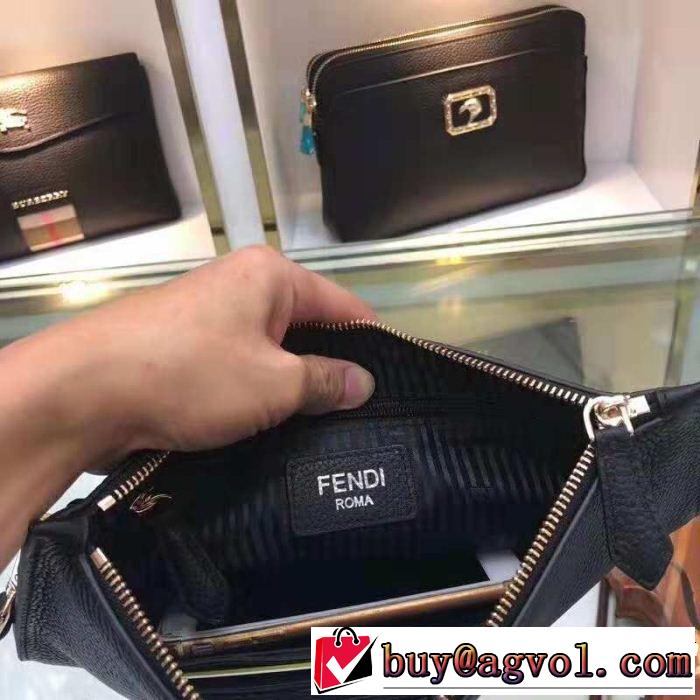 最終数量限り！ フェンディ注目美品  FENDI 欧米韓流 ポーチ海外先行発売！