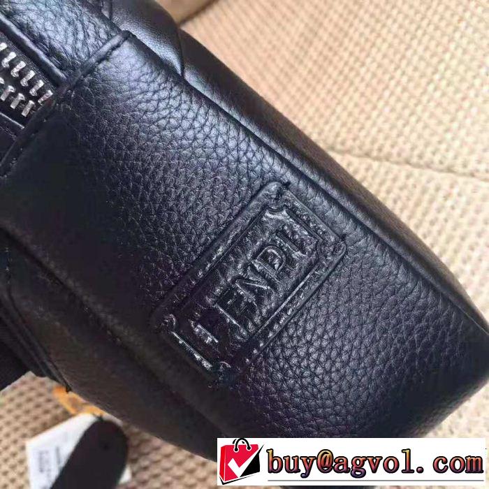 快適さと洗練された表情 フェンディ FENDI 2018年秋冬入荷 ウエストポーチ 暖かな着心地