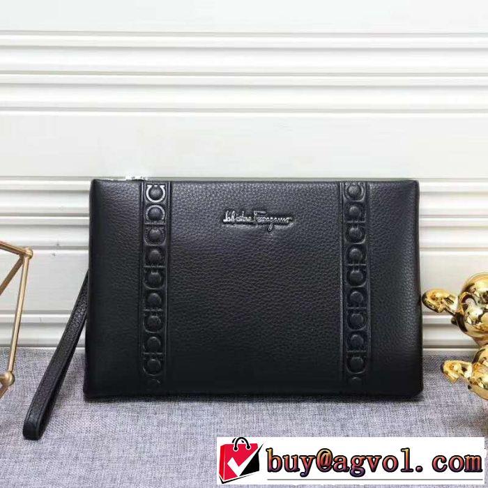 2018年人気満々のブランド サルヴァトーレフェラガモ FERRAGAMO 圧倒的人気新着 クラッチバッグ