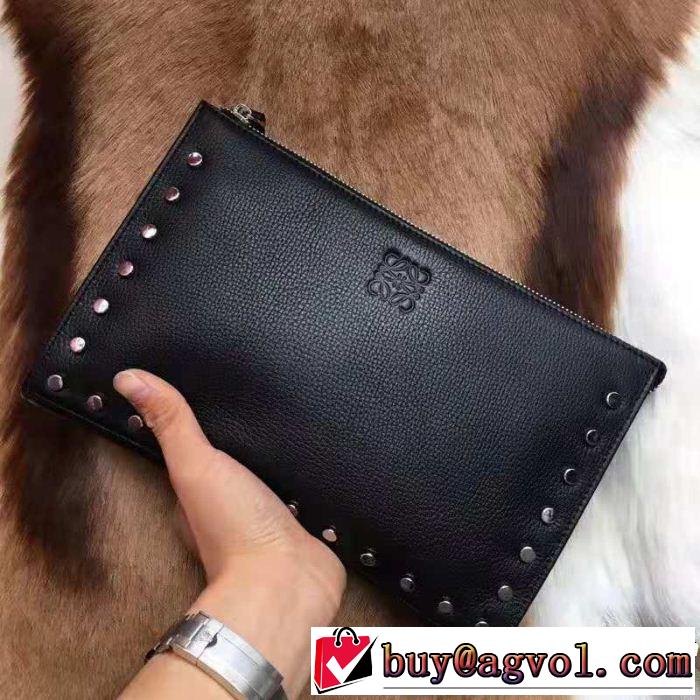  ポーチ 上品でベーシック ロエベ超人気美品 LOEWE 快適さと洗練された表情 