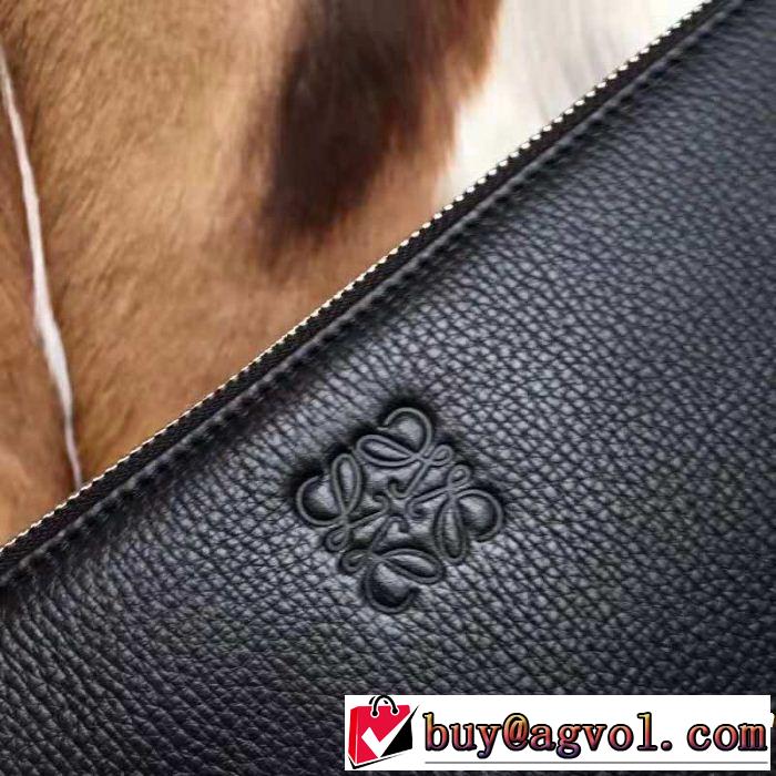 ポーチ 上品でベーシック ロエベ超人気美品 LOEWE 快適さと洗練された表情